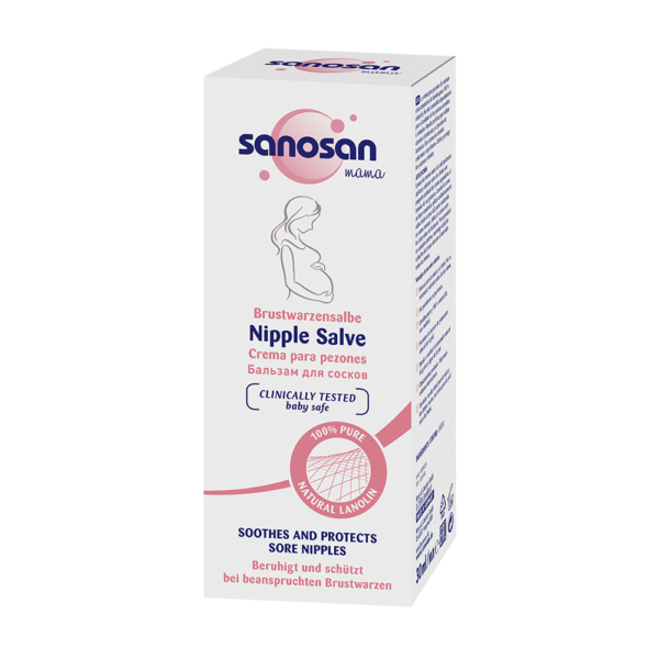 sanosan Mama Nipple Salve 30ml folding box